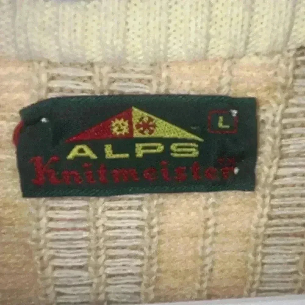 Alps Knitmeister vintage sweater
